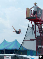 High Jump. Photo by Dawn Ballou, Pinedale Online.