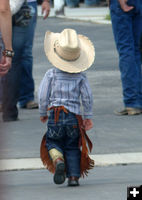 Little Cowboy. Photo by Dawn Ballou, Pinedale Online.
