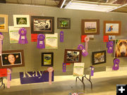 Photography exhibits. Photo by Dawn Ballou, Pinedale Online.
