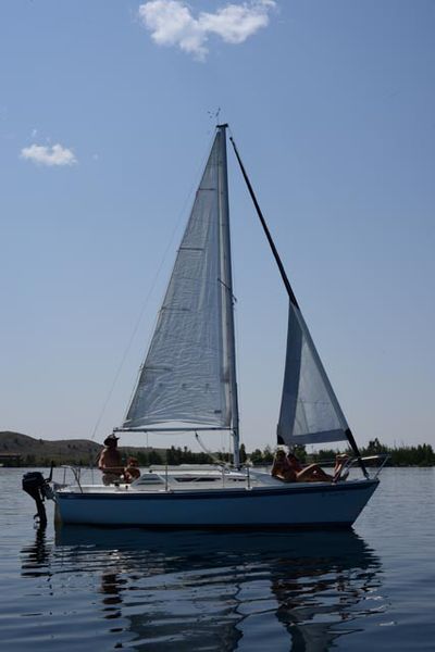 Regatta. Photo by Rita Donham, Wyoming Aerophoto.