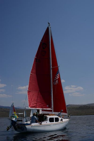 Regatta. Photo by Rita Donham, Wyoming Aerophoto.