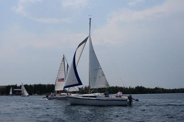 Regatta. Photo by Rita Donham, Wyoming Aerophoto.