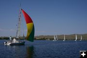 Regatta. Photo by Rita Donham, Wyoming Aerophoto.