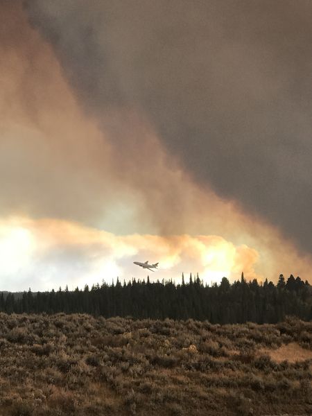 Roosevelt Fire. Photo by Bill Winney.