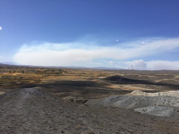 View from Trappers Point overlook. Photo by Sublette County Sheriff's Office.
