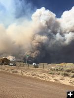 Roosevelt Fire. Photo by Holly Roberts.