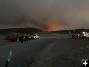 Hoback Ranches evacuation. Photo by Joy Ufford.