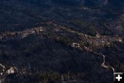 Roosevelt Fire. Photo by Rita Donham, Wyoming Aero Photo LLC.