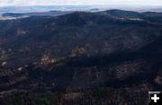 Roosevelt Fire. Photo by Rita Donham, Wyoming Aero Photo LLC.