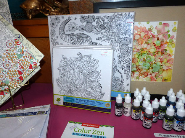 Coloring Zen. Photo by Dawn Ballou, Pinedale Online.