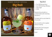 Big Bull Recipe. Photo by Cowboy Country Distilling.