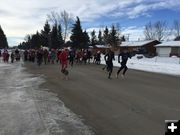 Frosty 5K Start. Photo by Bob Rule, KPIN 101.1 FM Radio.