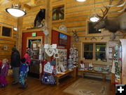 Inside the Visitor Center. Photo by Dawn Ballou, Pinedale Online.