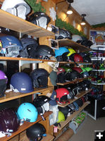 Helmets. Photo by Dawn Ballou, Pinedale Online.