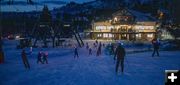 Skiing down. Photo by White Pine Ski Resort.