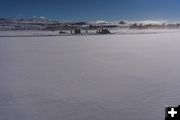 Out on Fremont Lake ice. Photo by The Overland Diaries.