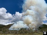 Controlled Burn. Photo by Robyn Blackburn, White Pine Ski Resort.