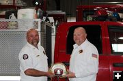 Mike Petty new Big Piney-Marbleton Fire Chief. Photo by Sublette County Unified Fire.