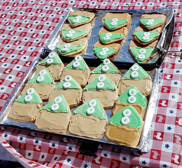 Lookout cookies. Photo by Clint Gilchrist, Sublette County Historic Preservation Board.