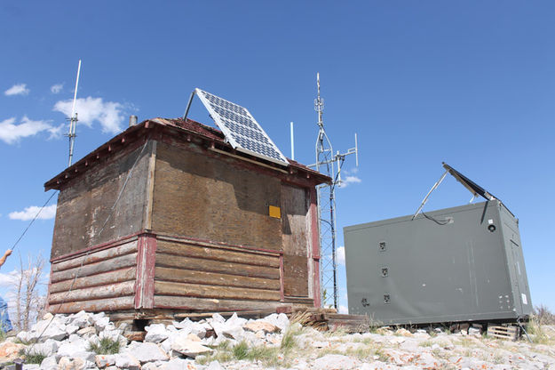 View with solar panels. Photo by Pinedale Online.
