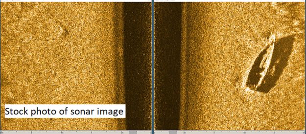 Sonar sample. Photo by Tip Top Search & Rescue.