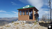 Deadline Fire Lookout. Photo by Clint Gilchrist.