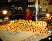 Shirley Babbitt - Recycled Angels. Photo by Dawn Ballou, Pinedale Online.