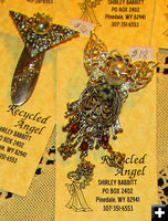 Angel pins. Photo by Dawn Ballou, Pinedale Online.