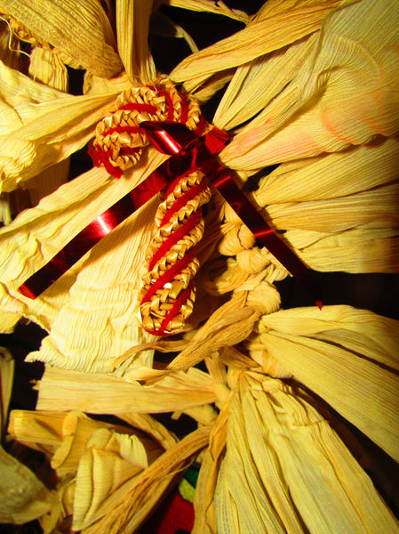 Cornhusk cane. Photo by Dawn Ballou, Pinedale Online.