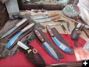 Green River Knives. Photo by Dawn Ballou, Pinedale Online.