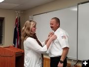 New Deputy Fire Chief. Photo by Sublette County Unified Fire.