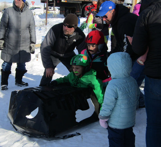 Ready to roll. Photo by Dawn Ballou, Pinedale Online.