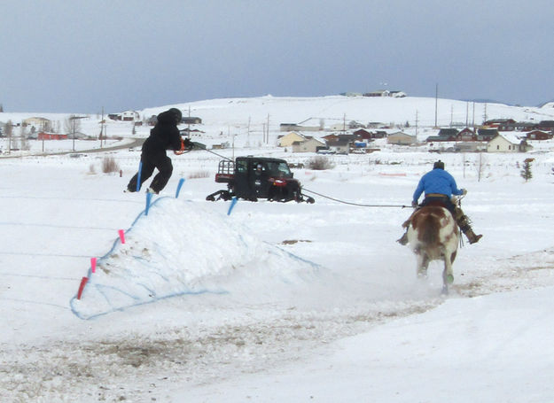 Last hill. Photo by Dawn Ballou, Pinedale Online.