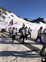 Torch Run. Photo by Sublette County Sheriffs Office.