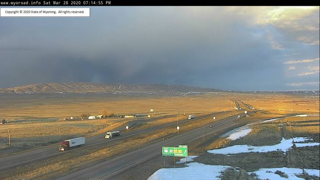 I80 Walcott East. Photo by Wyoming Department of Transportation.