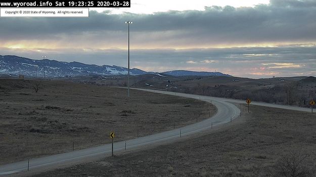 I90-I25 Interchange. Photo by Wyoming Department of Transportation.