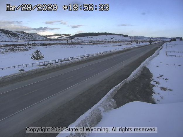 Bondurant US 191 South. Photo by Wyoming Department of Transportation.