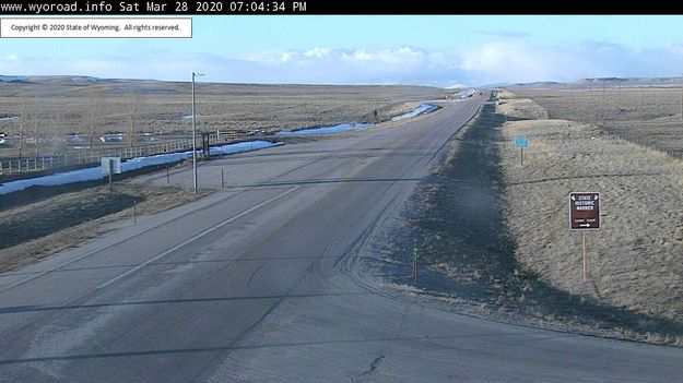 US 189 Marbleton North view. Photo by Wyoming Department of Transportation.
