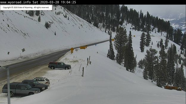 Teton Pass East View. Photo by Wyoming Department of Transportation.