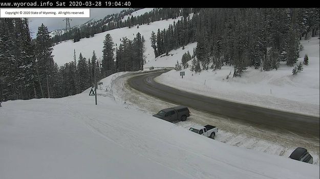 Teton Pass West View. Photo by Wyoming Department of Transportation.