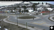 Hoback Roundabout. Photo by Wyoming Department of Transportation.