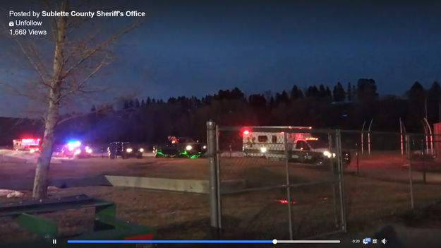 'Be The Light' Parade. Photo by Sublette County Sheriff's Office.