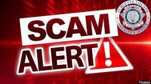 Scam Alert. Photo by Sublette County Sheriff's Office.