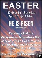 Easter 'Drive-In' Service. Photo by Church of the Resurrection.