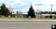 Row of thank you signs. Photo by Dawn Ballou, Pinedale Online.