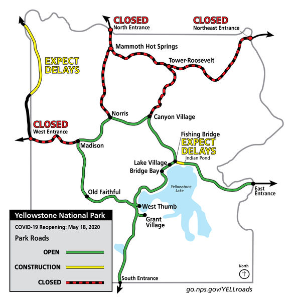 Yellowstone Park Phase 1. Photo by Yellowstone National Park.