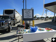 Snacks. Photo by Dawn Ballou, Pinedale Online.