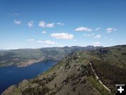 Drone view of Fremont Lake. Photo by Hank Ruland.