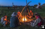 Finishing Dinner. Photo by Dave Bell.