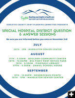 Hospital District Q&A. Photo by Sublette County Rural Health Care District.